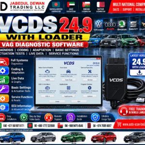 VCDS 24.9 with Loader VAG diagnostic software - Jabedul Dewan Trading LLC