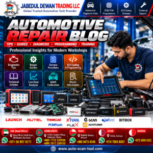 Automotive repair diagnostic, ECU coding and programming guide by Jabedul Dewan Trading LLC JDTCL