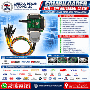 Combiloader CAN GPT Universal Cable for Scanmatik ECU TCU programming and bench connection