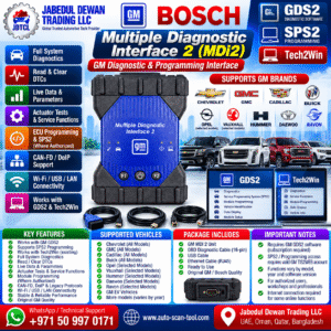 Bosch GM MDI 2 diagnostic and programming interface for Chevrolet GMC Cadillac Buick with GDS2 and SPS2 support