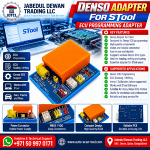 Denso Adapter for STool ECU programming reading writing and compatible Denso ECU applications