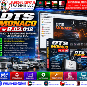 DTS Monaco v8.03.012 Installation Configuration Authorized Licensing Support - JDTCL