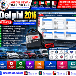 Delphi 2016 DS150E diagnostic software installation and configuration support - JDTCL
