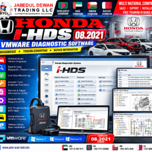 Honda I-HDS 08.2021 VMware diagnostic software - Jabedul Dewan Trading LLC