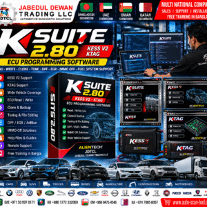 KSuite 2.80 KESS V2 ECU programming software - Jabedul Dewan Trading LLC