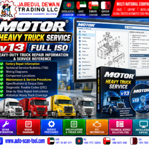 MOTOR Heavy Truck Service v13 Heavy-Duty Truck Repair Information - JDTCL