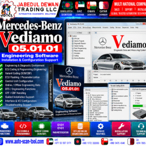 Mercedes-Benz Vediamo 05.01.01 engineering software installation and configuration support - JDTCL