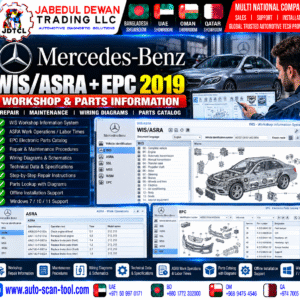 Mercedes-Benz WIS ASRA 2019 and EPC workshop and parts information installation support - JDTCL
