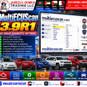 MultiECUScan 3.9R1 Fiat Group Diagnostic Software Installation and Configuration Support - JDTCL