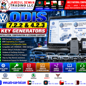 ODIS 7.2.2 and 4.2.3 Installation Configuration and Authorized Licensing Support - JDTCL