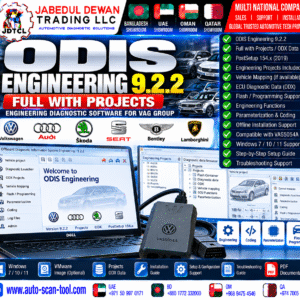 ODIS Engineering 9.2.2 Projects and ODX diagnostic data installation support - JDTCL