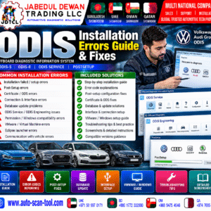 ODIS Installation Errors Guide and Fixes troubleshooting technical reference - JDTCL
