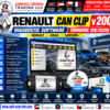 Renault CAN CLIP v200 VMware diagnostic software installation and configuration support - JDTCL Jabedul Dewan Trading LLC