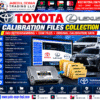 Toyota and Lexus ECU calibration files collection CUW reprogramming reference - Jabedul Dewan Trading LLC