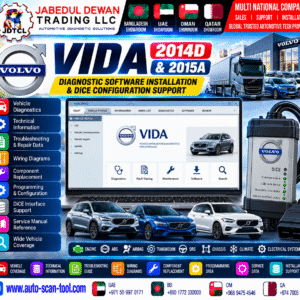 Volvo VIDA 2014D and 2015A diagnostic software installation and DiCE configuration support - JDTCL Jabedul Dewan Trading LLC
