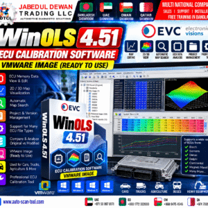 WinOLS 4.51 VMware ECU calibration software installation and configuration support - Jabedul Dewan Trading LLC