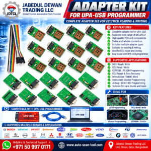 UPA-USB Adapter Kit for ECU MCU EEPROM Flash reading writing and automotive programming