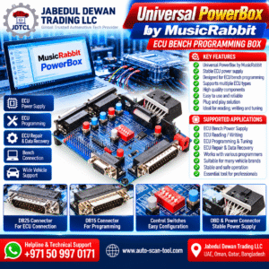 Universal PowerBox by MusicRabbit ECU bench programming and power supply box for ECU reading writing and tuning